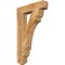 Ekena Millwork Olympic Craftsman Rough Sawn Bracket, Western Red Cedar, 4"W x 20"D x 32"H BKT04X20X32OLY04RWR - alternate 1